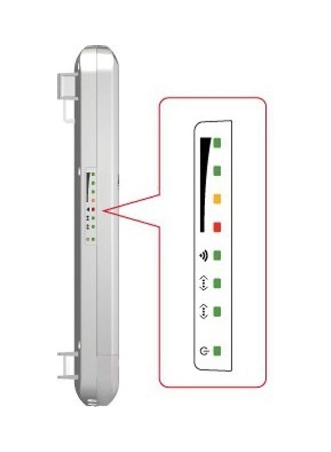 آلفا راوتر N5 خارجي طويل المدى مقاوم للعوامل الجوية/AP/CPE أبيض - Image 3