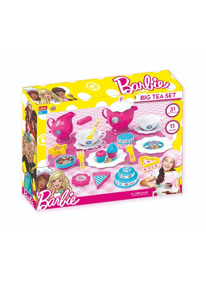 بيلدو طقم شاي باربي كبير