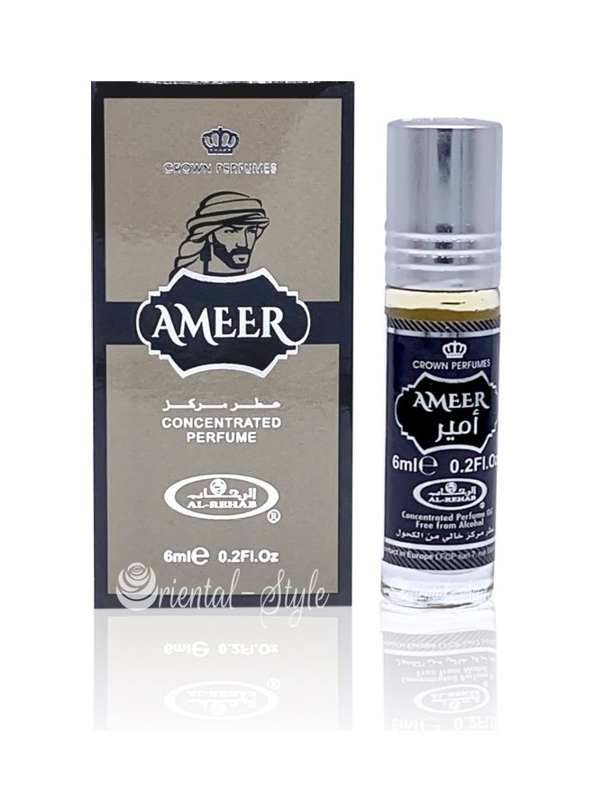 الرحاب زيت عطري مركز أمير من 6 قطع 6ملليلتر - Image 1