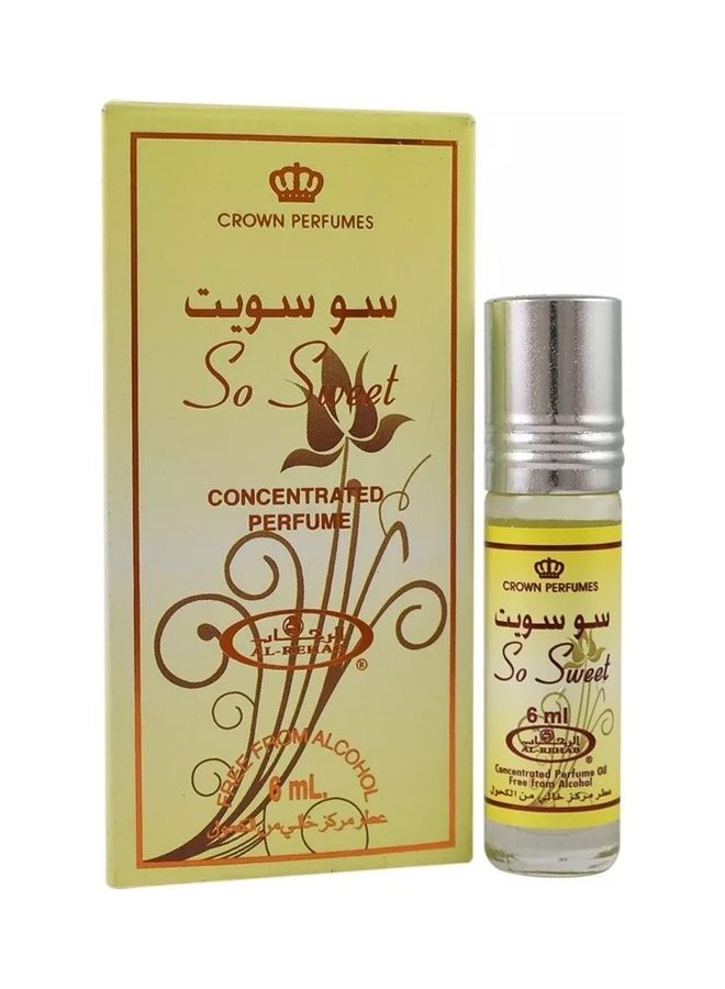 الرحاب - زيت عطري مركز سو سويت من 6 قطع 6ملليلتر - Image 1