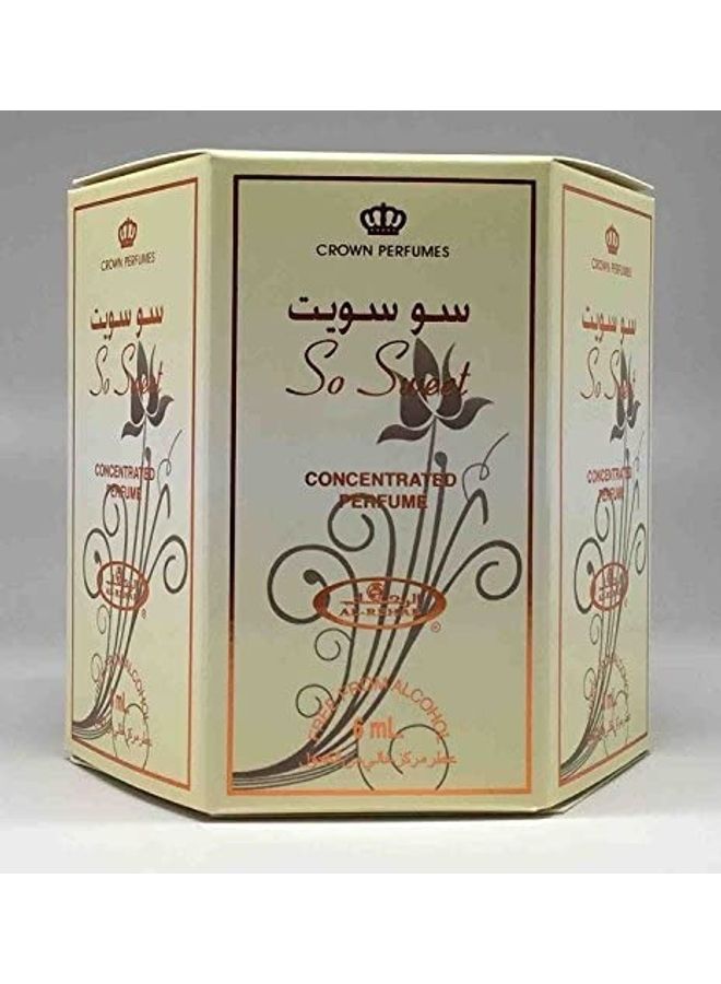 الرحاب - زيت عطري مركز سو سويت من 6 قطع 6ملليلتر - Image 1