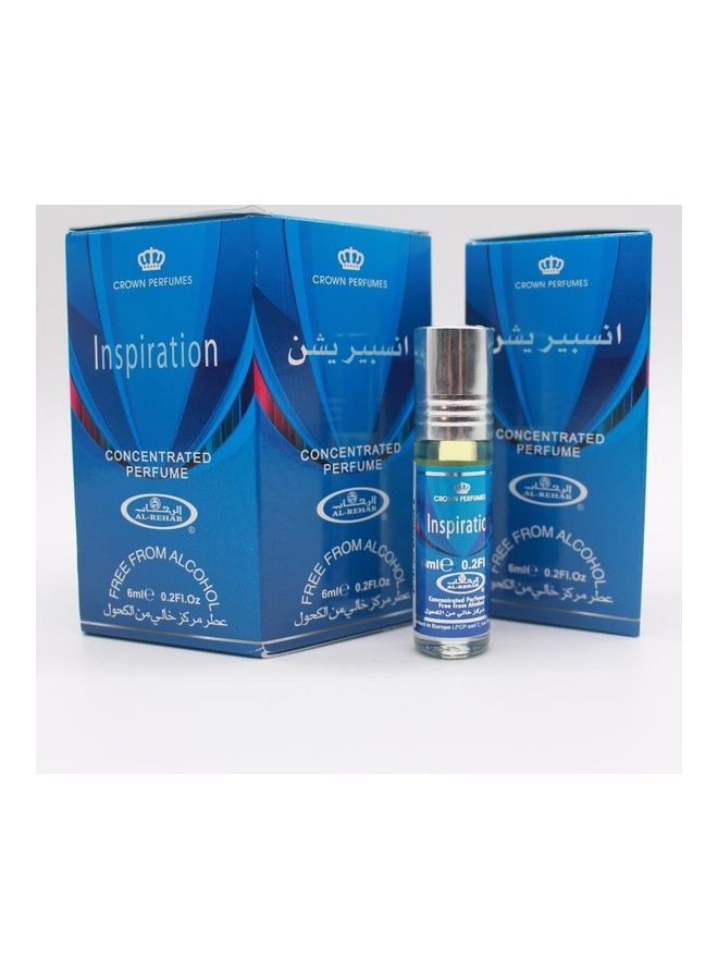 Al Rehab 6-Piece Inspiration Concentrated Perfume Oil Without Alcohol 6ml  - Image 3