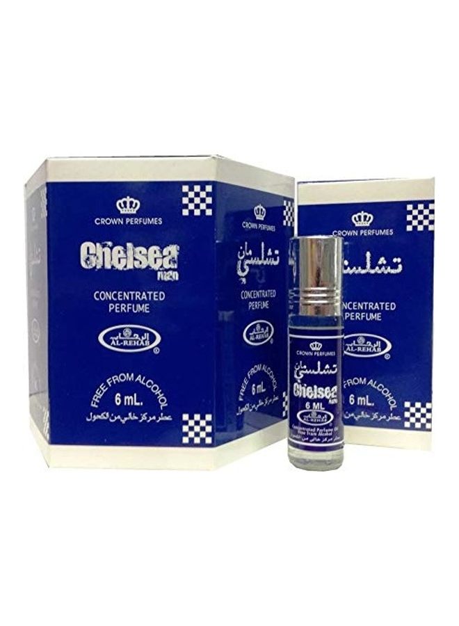 Al Rehab - 6-Piece Chelsea Man Concentrated Perfume Oil 6ml - Image 1