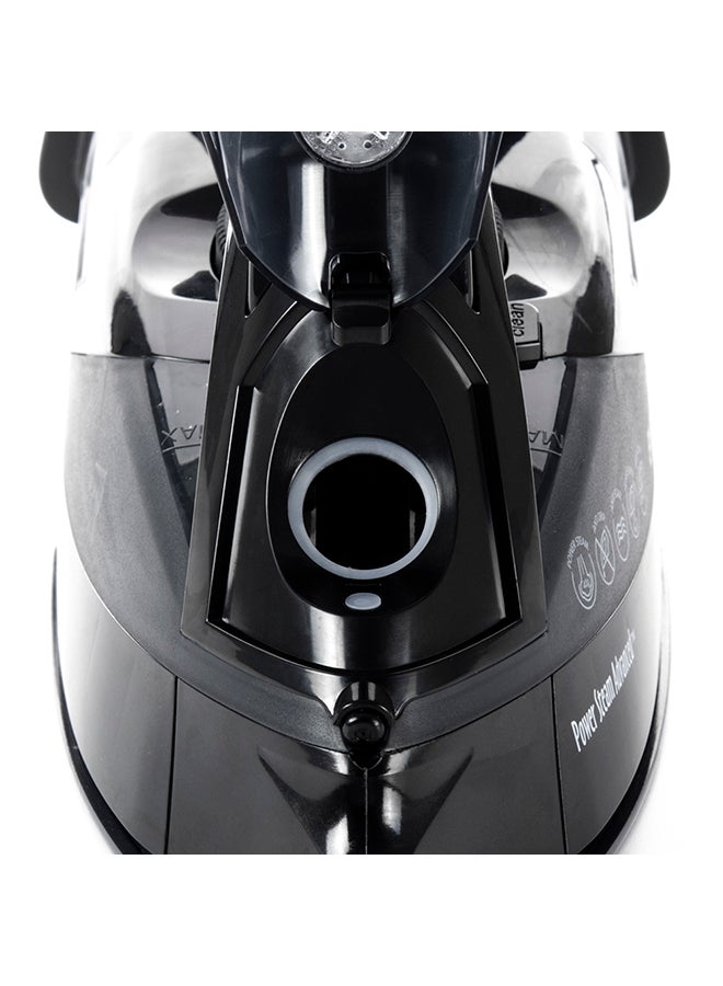 evvoli Steam Iron With Ceramic Soleplate Auto Shut-Off With Anti-Drip 2800 W EVIR-5MB Black  - Image 5