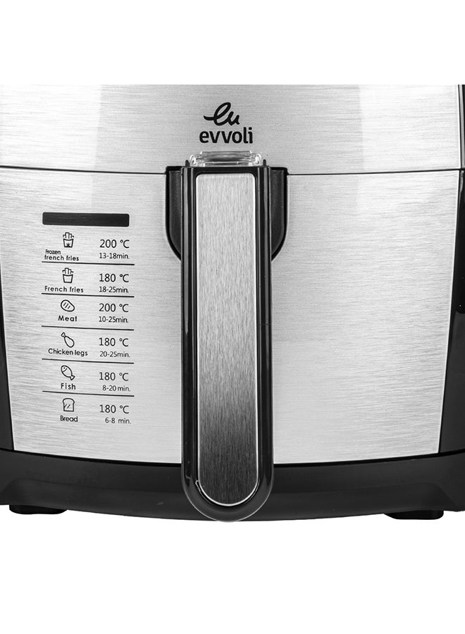 مقلاة هوائية متعددة الاستخدامات 5.5 L 1700 W EVKA-AF5501B أسود/ رمادي
