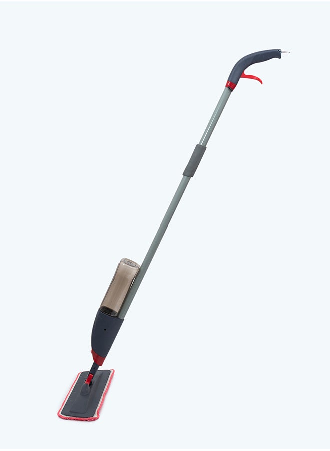 مِمسحة مزوّدة ببخاخ رمادي/وردي - Image 1