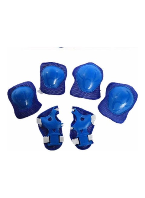 6 in 1 Outdoor Sport Blading Elbow Knee Wrist Protective Gear Pads for Kids Thicken Skateboard Cycling Roller Skating safety 13.4cm