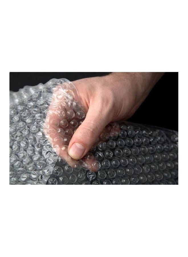 Generic Bubble wrap waterproof for sealing 100 cm X 100 M clear  - Image 2