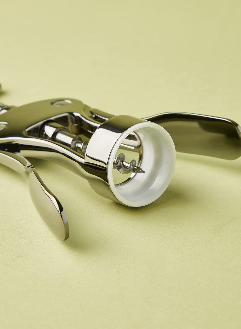 Noon East Corkscrew Bottle Opener - Made Of Stainless Steel - Bottle Opener - Wine Bottle Opener - Wine Opener - Can Screwdriver - Bar Set Tools - Silver Silver  - Image 3