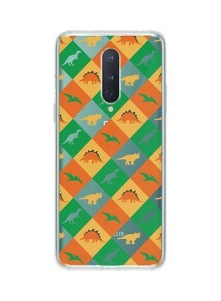 Dino Checker Classic Case Cover For Oneplus 8 Multicolour - v1614155724/N44701530A_1