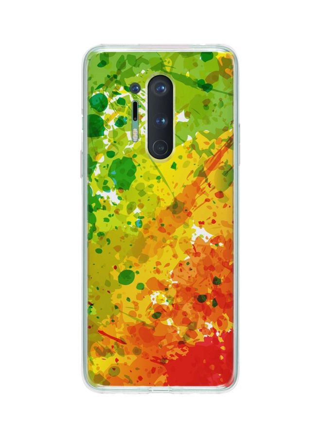 Stylizedd Tropical Splash Classic Case Cover For Oneplus 8 Pro Multicolour - Image 1