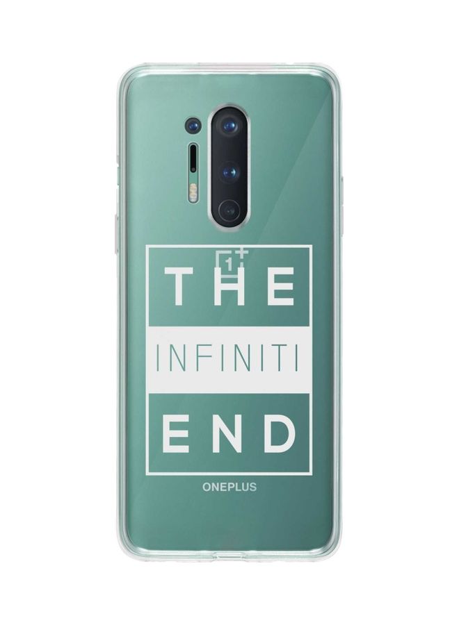 Stylizedd The Infinite End Classic Case Cover For Oneplus 8 Pro Clear/White - Image 1