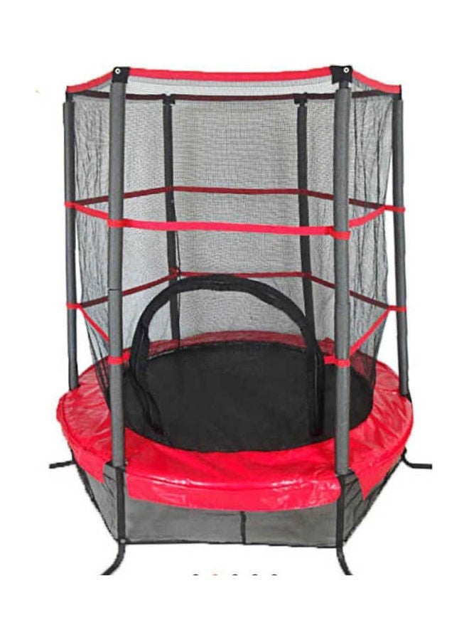 Trampoline With Barrier 140.cm