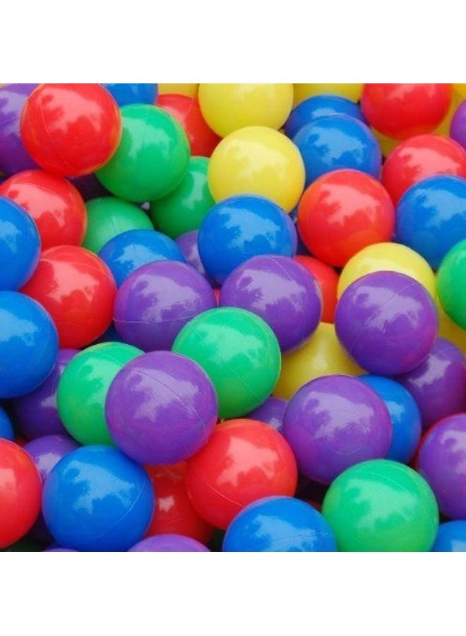Generic 50 Pcs Ful Soft Plastic Ocean Fun Ball Balls Baby Kids Tent Swim Pit Toys Game Gift 2.76  (Rom S) 2.76cm  - Image 2