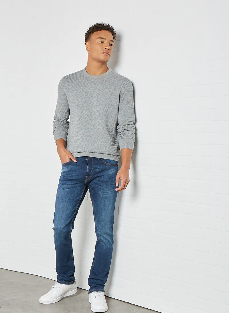 Only & Sons Regular Fit Jeans Medium Blue Denim