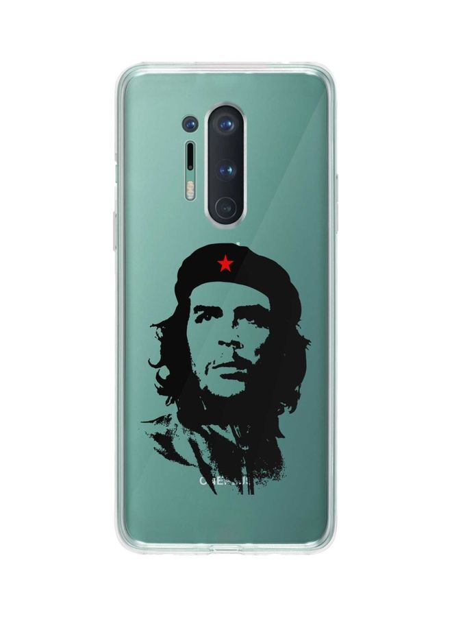 Stylizedd Che Guevara Classic Case Cover For Oneplus 8 Pro Clear/Black - Image 1