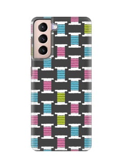 Thread Roll Case Cover For Samsung Galaxy S21 5G Multicolour
