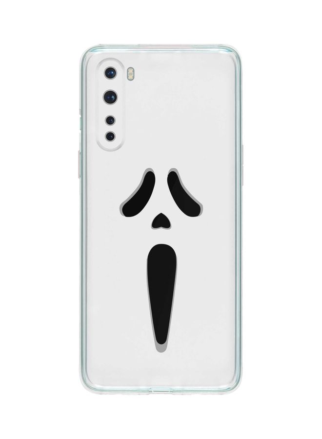 Stylizedd Scream Classic Case Cover For Oneplus Nord White/Black - Image 1