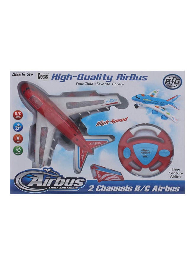 KEESS 2 Channels Remote controlled Air Bus Plane 38.4cm - Image 1