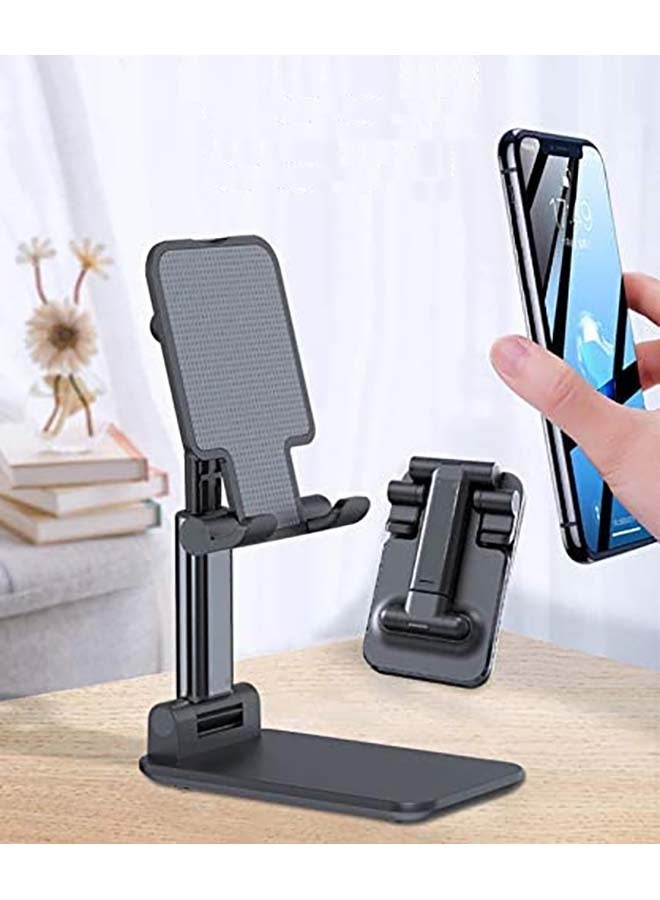 360-Degree Universal Mobile And Tablet Stand Black 