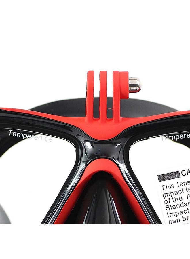 أو أوزون قناع غطس مع حامل أحمر - Image 3