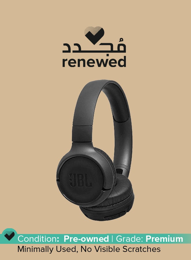 JBL Renewed - Tune 500BT On-Ear Headphones Black - Image 1