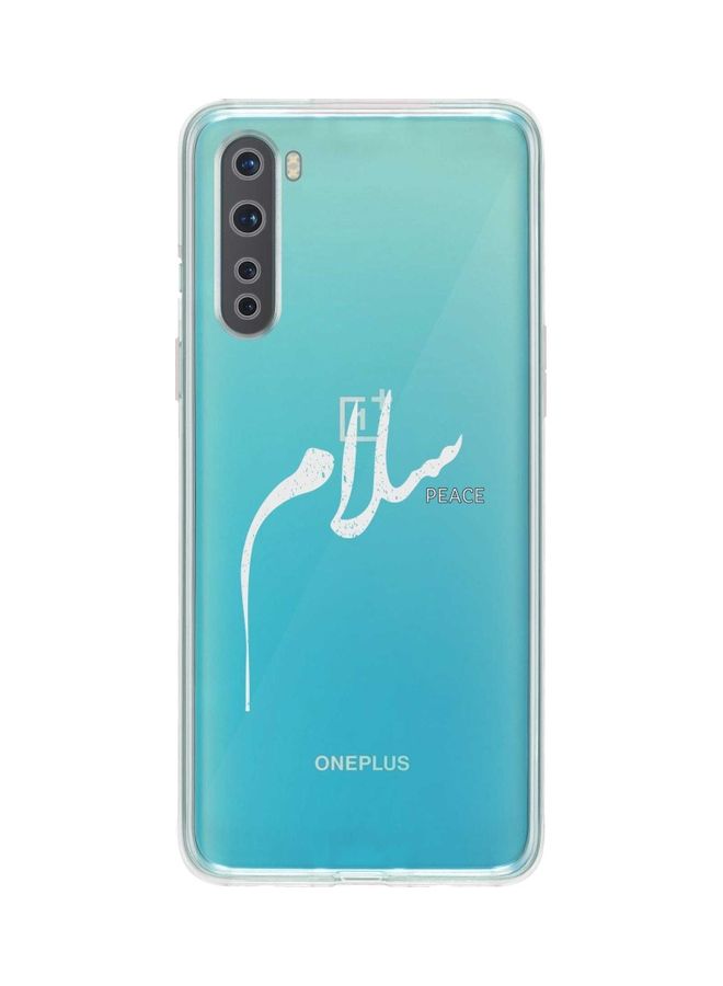 Stylizedd Salam Printed Protective Case Cover For OnePlus Nord Clear - Image 1