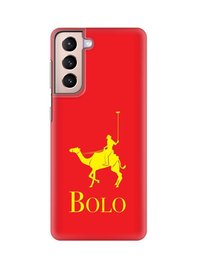 Stylizedd Case Cover For Samsung Galaxy S21 Red - Image 1