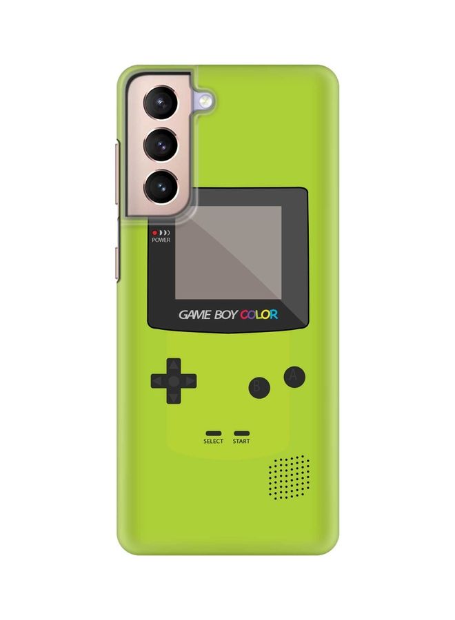 Stylizedd Gameboy Case Cover For Samsung Galaxy S21 5G Green/Black