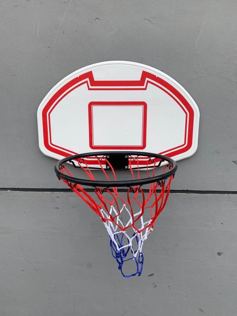 Ideal Wall-Mounted Basketball Rim With Backboard - Image 1