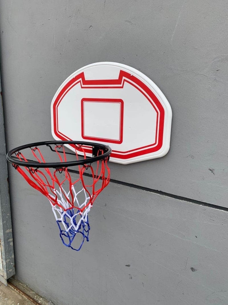 Ideal Wall-Mounted Basketball Rim With Backboard - Image 2