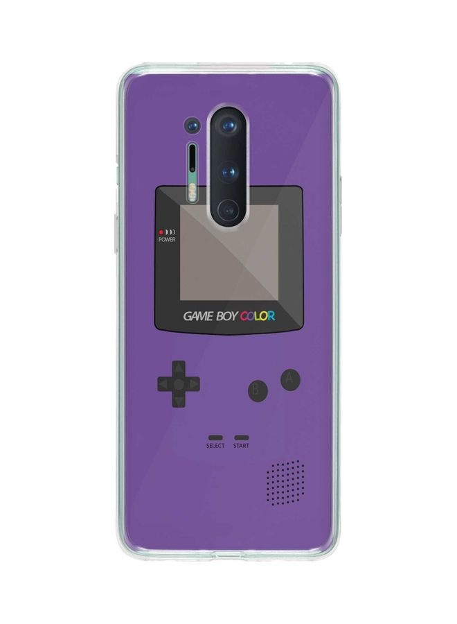 Stylizedd Gameboy Classic Case Cover For Oneplus 8 Pro Purple/Black - Image 1