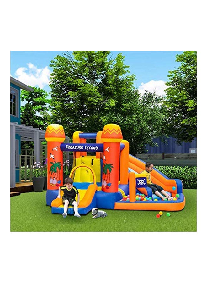 Rainbow Toys - Treasure Island Bouncy Castles Slides 340 X 330 X 195cm - Image 1