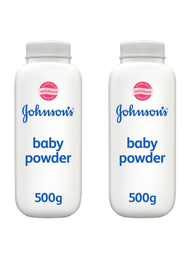جونسون بودرة أطفال فائقة لامتصاص الرطوبة لبشرة الطفل الحساسة بعد كل استحمام وتغيير الحفاضات - Image 1