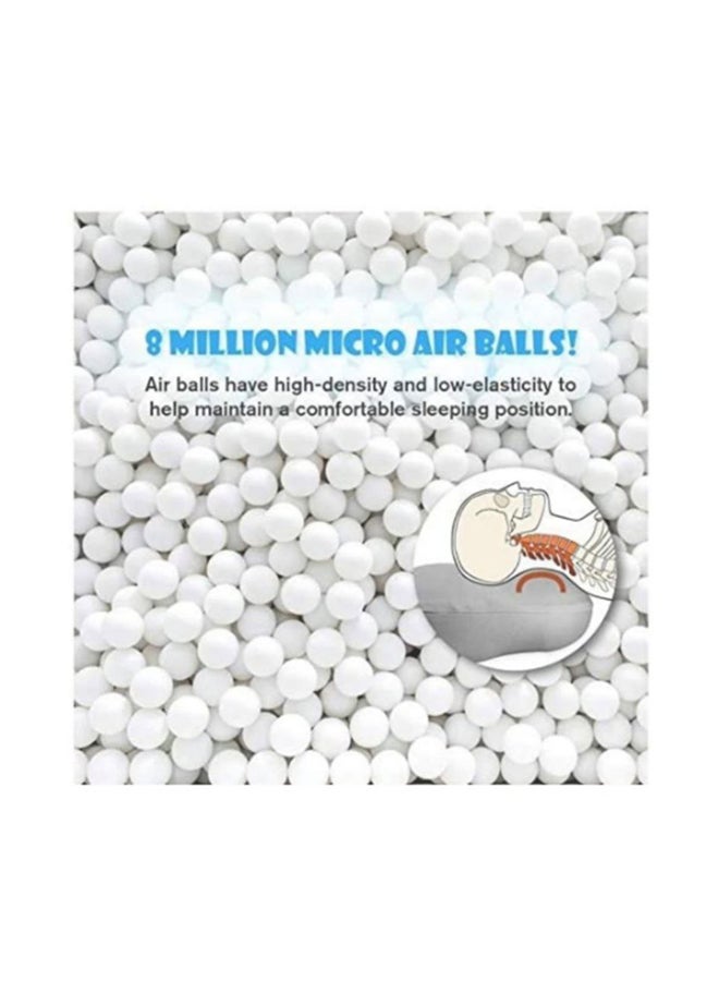 Egg  Sleeper Pillow Fabric White 40cm