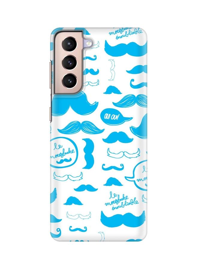 Le Moustache Case Cover For Samsung Galaxy S21 5G White