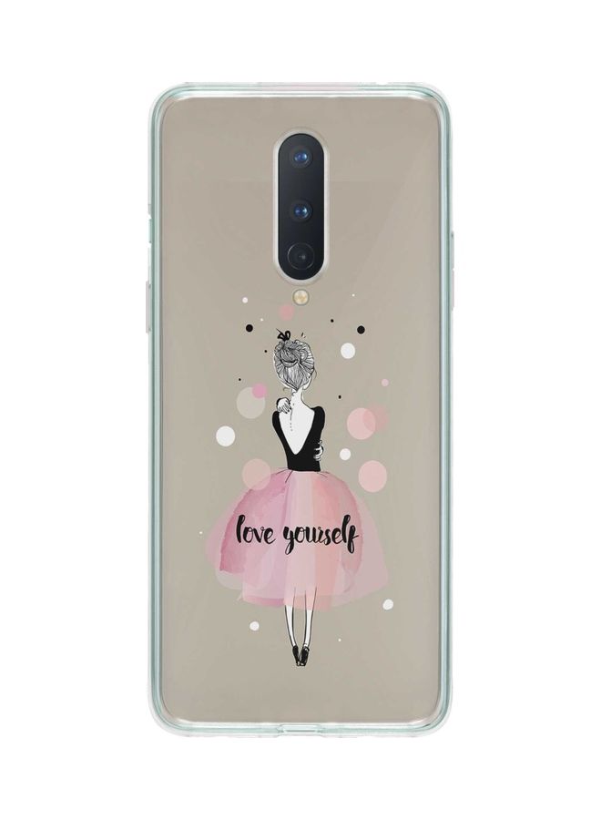 ستايلايزد غطاء حماية كلاسيكي بطبعة "Love Yourself" لهاتف ون بلس 8 بيج - Image 1