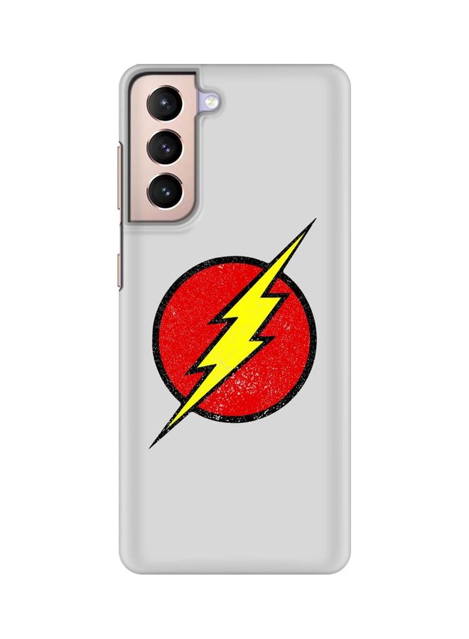 ستايلايزد غطاء حماية لهاتف سامسونج جالاكسي S21 بلس 5G أبيض - Image 1