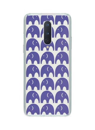 Baby Elephants Classic Case Cover For Oneplus 8 Blue - v1614168547/N44701811A_1