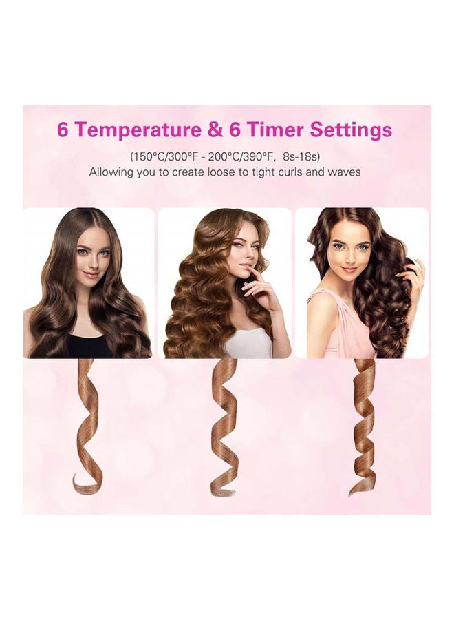EzzySo Rechargeable Mini Hair Curler White/Brown 430grams - Image 2