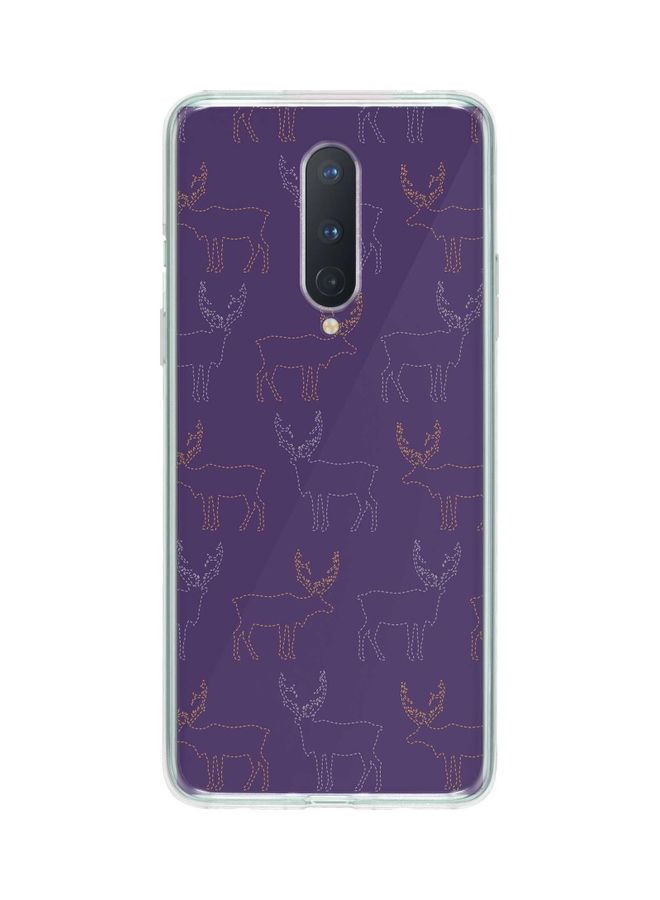 Stylizedd Moose Classic Case Cover For Oneplus 8 Purple - Image 1