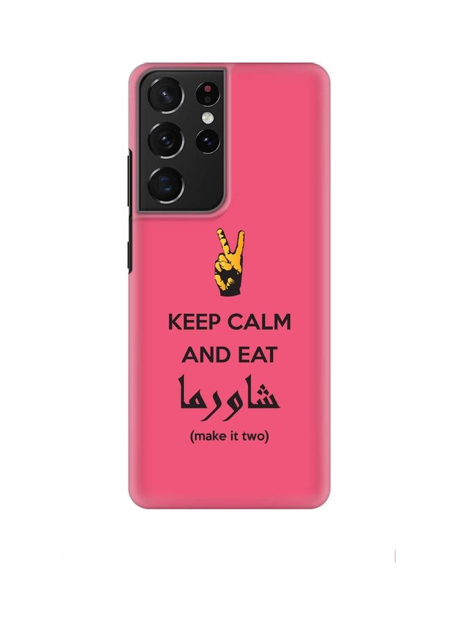 Stylizedd - Protective Case Cover for Samsung Galaxy S21 Ultra 5G Pink - Image 1