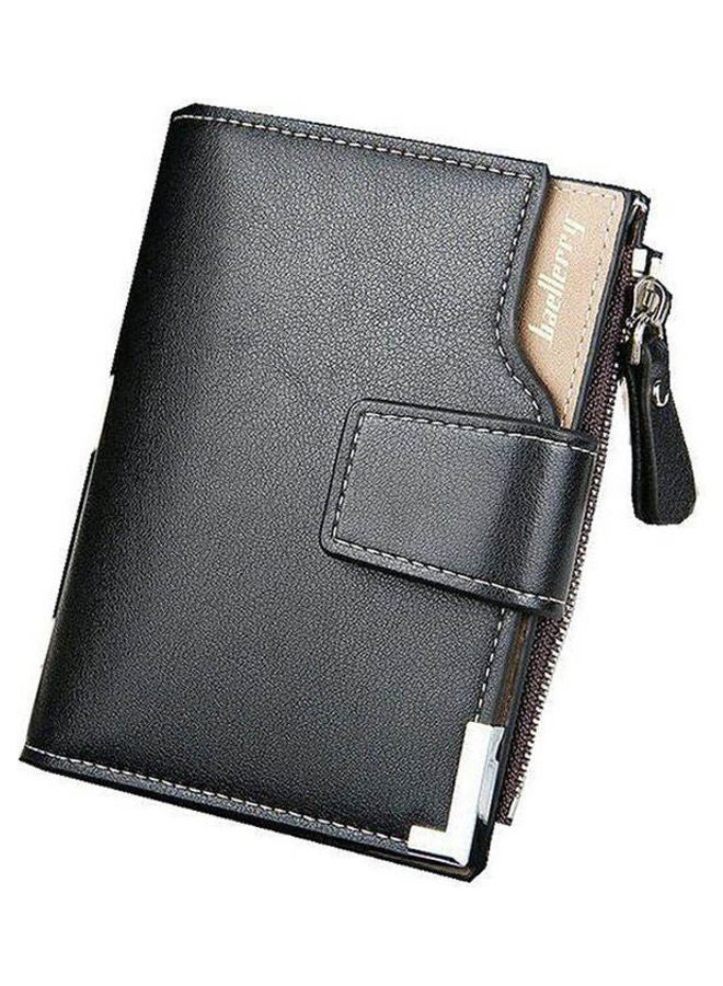 baellerry Leather For Men - Bifold Wallet Black - Image 1