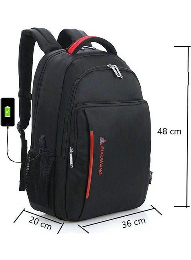 ماركة غير محددة - Biaowang Laptop Backpacks Black - Image 1