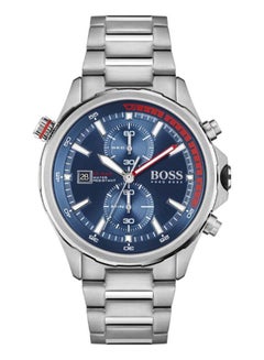 Men's Globetrotter Water Resistance Stainless Steel Analog Watch 1513823
