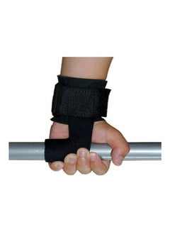 Generic 1 Pair Wristband Gym Training Weightlifting Hand Bar Wrist Support Grip Barbell Straps Wraps Body Building, Power Lifting  - Image 2
