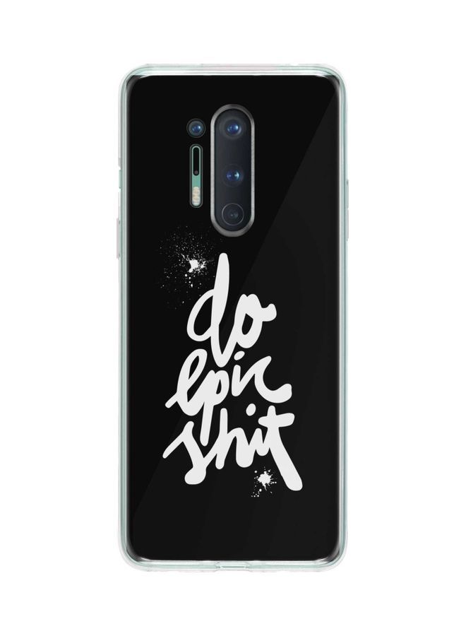 Stylizedd Epic Classic Case Cover For Oneplus 8 Pro Black  - Image 1