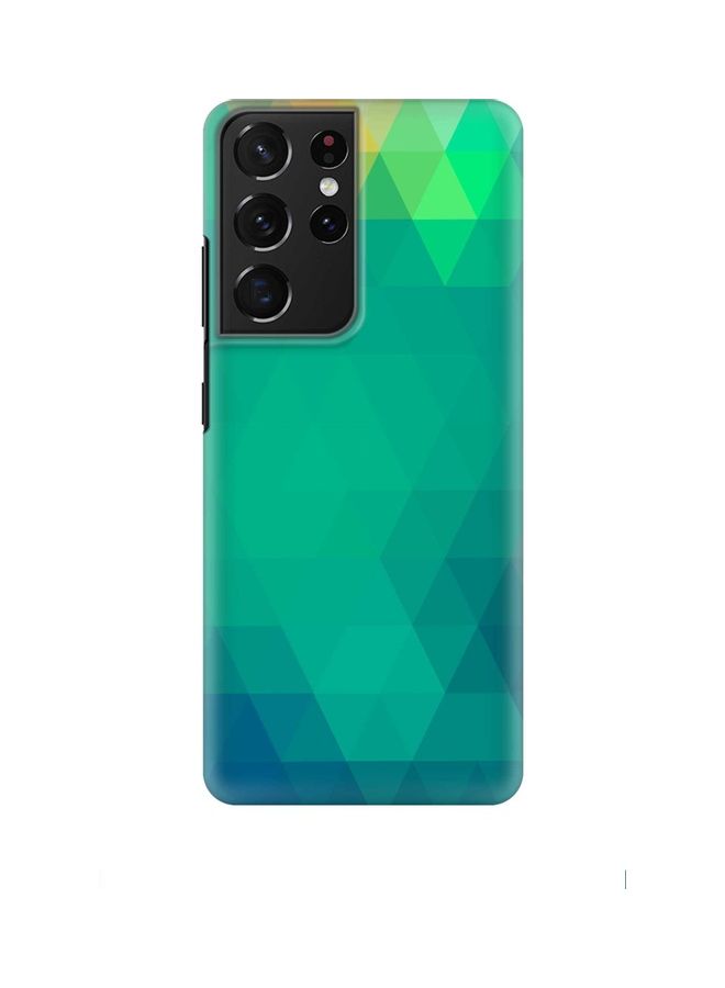 Emerald Prism Case Cover For Samsung Galaxy S21 Ultra 5G Green