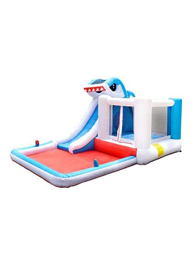 رينبو تويز زحليقة على شكل سمكة قرش 480 X 280 X 225سم - Image 2