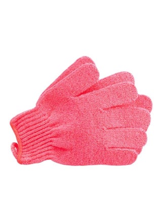 Pair Of Bath Gloves Pink 13cm - v1614172244/N30416425A_1
